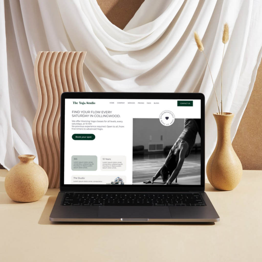 Le Cube - Agence Web Création - WordPress - Le Cube - project the Yoga Studio