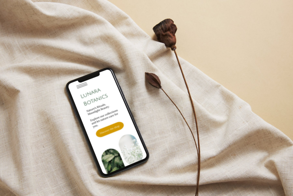 Le Cube - Agence Web Création - WordPress - Le Cube - project lunara botanics